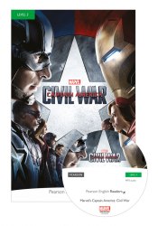 Pearson English Readers 3: Marvel: Captain America: Civil War + Audio CD Pearson