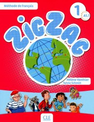 ZigZag 1 Livre de leleve + CD audio CLE International / Підручник для учня
