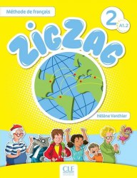 ZigZag 2 Livre de leleve + CD audio CLE International / Підручник для учня