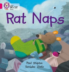 Big Cat Phonics 1B: Rat Naps Collins / Книга для читання
