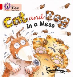 Big Cat Phonics 2A: Cat and Dog in a Mess Collins / Книга для читання