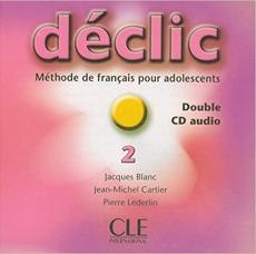 Déclic 2 Audio CDs pour la classe CLE International / Аудіо диск