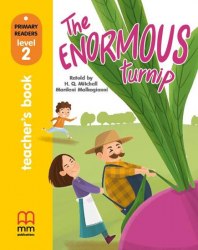 Primary Readers 2: The Enormous Turnip Teacher's Book + CD MM Publications / Підручник для вчителя