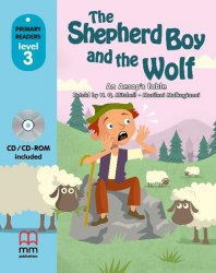 Primary Readers 3: The Shepherd Boy and The Wolf with CD-ROM MM Publications / Книга з диском