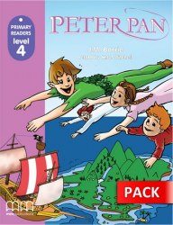 Primary Readers 4: Peter Pan with CD-ROM MM Publications / Книга з диском