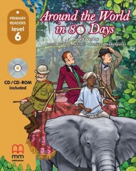 Primary Readers 6: Around The World in Eighty Days with CD-ROM MM Publications / Книга з диском