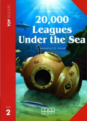 Top Readers 2: 20,000 Leagues Under the Sea Elementary Book with CD MM Publications / Книга з диском