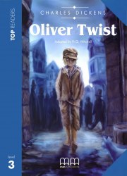 Top Readers 3: Oliver Twist Pre-Intermediate Book with CD MM Publications / Книга з диском