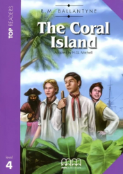 Top Readers 4: The Coral Island Intermediate Book with CD MM Publications / Книга з диском