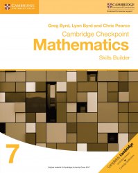 Cambridge Checkpoint Mathematics 7 Skills Builder Workbook Cambridge University Press / Додатковий зошит