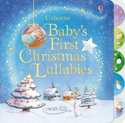 Baby's First Christmas Lullabies + CD Usborne / Книга з диском