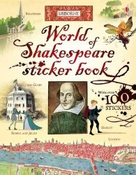 Sticker Books: World of Shakespeare Usborne / Книга з наклейками