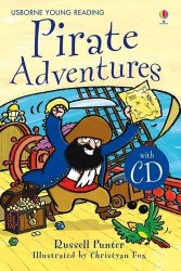 Usborne Young Reading 1 Pirate Adventures + CD Usborne / Книга з диском