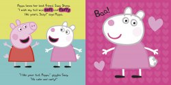 Peppa Pig: Peppa Loves: A Touch-and-Feel Playbook Ladybird / Книга з тактильними відчуттями