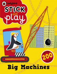 Stick and Play: Big Machines Activity Book Ladybird / Книга з наклейками