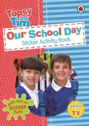 Topsy and Tim: Our School Day Sticker Activity Book Ladybird / Книга з наклейками
