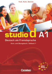 Studio d A1 Teil 1 (1-6) Kurs- und Ubungsbuch mit CD Cornelsen / Підручник + зошит (1-ша частина)