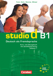 Studio d B1/1 Kurs- und Ubungsbuch mit CD Cornelsen / Підручник + зошит (1-ша частина)