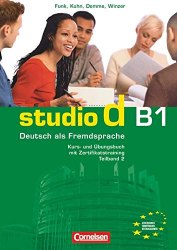 Studio d B1/2 Kurs- und Ubungsbuch mit CD Cornelsen / Підручник + зошит (2-га частина)