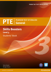 PTE Test of English General Skills Booster 3 Students' Book + CD Pearson / Підручник для учня