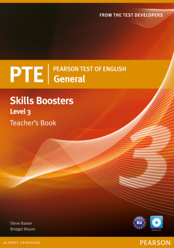 PTE Test of English General Skills Booster 3 Teacher's Book + CD Pearson / Підручник для вчителя