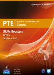 PTE Test of English General Skills Booster 4 Teacher's Book + CD Pearson / Підручник для вчителя