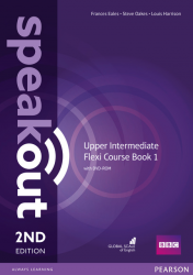 Speakout (2nd Edition) Upper-Intermediate Flexi Course Book 1 + DVD + key Pearson / Підручник + зошит (1-ша частина)