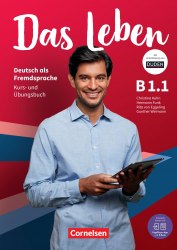 Das Leben B1.1 Kurs- und Übungsbuch + E-Book und PagePlayer-App Cornelsen / Підручник + зошит (1 частина)