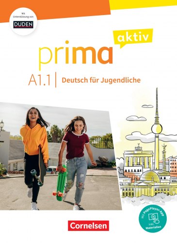 Prima aktiv A1/1 Kursbuch inkl. PagePlayer-App + interaktiven Übungen Cornelsen / Підручник для учня