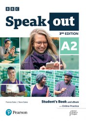Speakout 3rd Edition A2 Student's Book + eBook + Online Practice Pearson / Підручник + eBook + онлайн практика