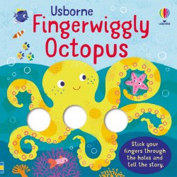 Fingerwiggly Octopus Usborne / Книга-іграшка