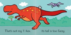 That's Not My T. Rex… Usborne / Книга з тактильними відчуттями