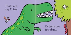 That's Not My T. Rex… Usborne / Книга з тактильними відчуттями