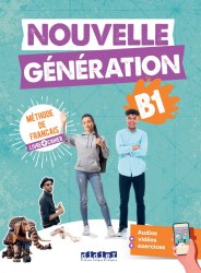 Nouvelle Génération B1 Livre + Cahier + didierfle.app Didier / Підручник + зошит