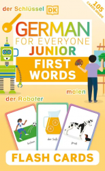 German for Everyone Junior: First Words Flash Cards DK Children / Картки