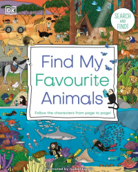 Find My Favourite Animals Dorling Kindersley / Віммельбух
