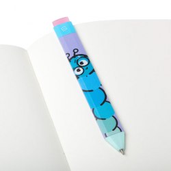 Pen Bookmark Bookworm with Refills Thinking Gifts / Закладка, Ручка