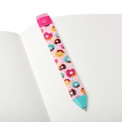 Pen Bookmark Doughnut with Refills Thinking Gifts / Закладка, Ручка