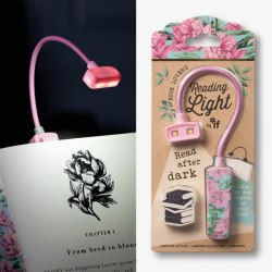 Book Lover's Reading Light Floral That Company Called IF / Ліхтарик для книг
