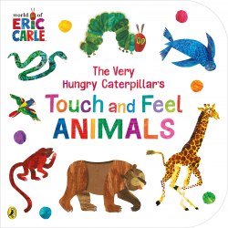 The Very Hungry Caterpillar's Touch and Feel Animals Puffin / Книга з тактильними відчуттями