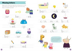 Learn with Peppa: Writing Little Letters (A Wipe-Clean Handwriting Book) Ladybird / Пиши-стирай