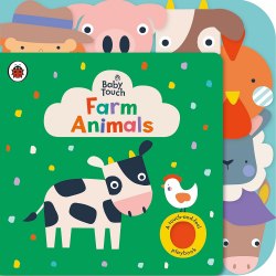 Baby Touch: Farm Animals (A Touch-and-Feel Playbook) Ladybird / Книга з тактильними відчуттями