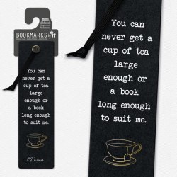 Literary Bookmarks: Cup of Tea That Company Called IF / Закладка