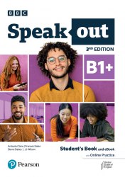 Speakout 3rd Edition B1+ Student's Book + eBook + Online Practice Pearson / Підручник + eBook + онлайн практика