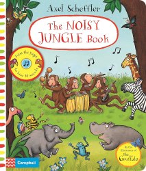 The Noisy Jungle Book Campbell Books / Книга зі звуковим ефектом