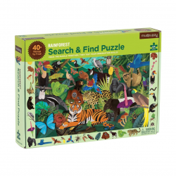 Rainforest Search & Find Puzzle Mudpuppy Press / Пазли