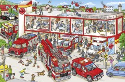 My Big Wimmelbook: Fire Trucks! The Experiment / Віммельбух