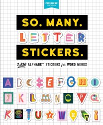 So. Many. Letter Stickers. Workman / Набір стікерів