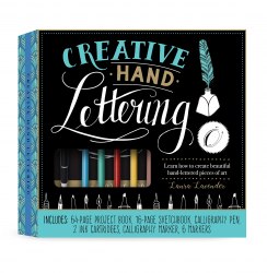 Creative Hand Lettering Kit Chartwell Books / Набір для творчості