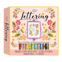 Lovely Lettering Kit Chartwell Books / Набір для творчості